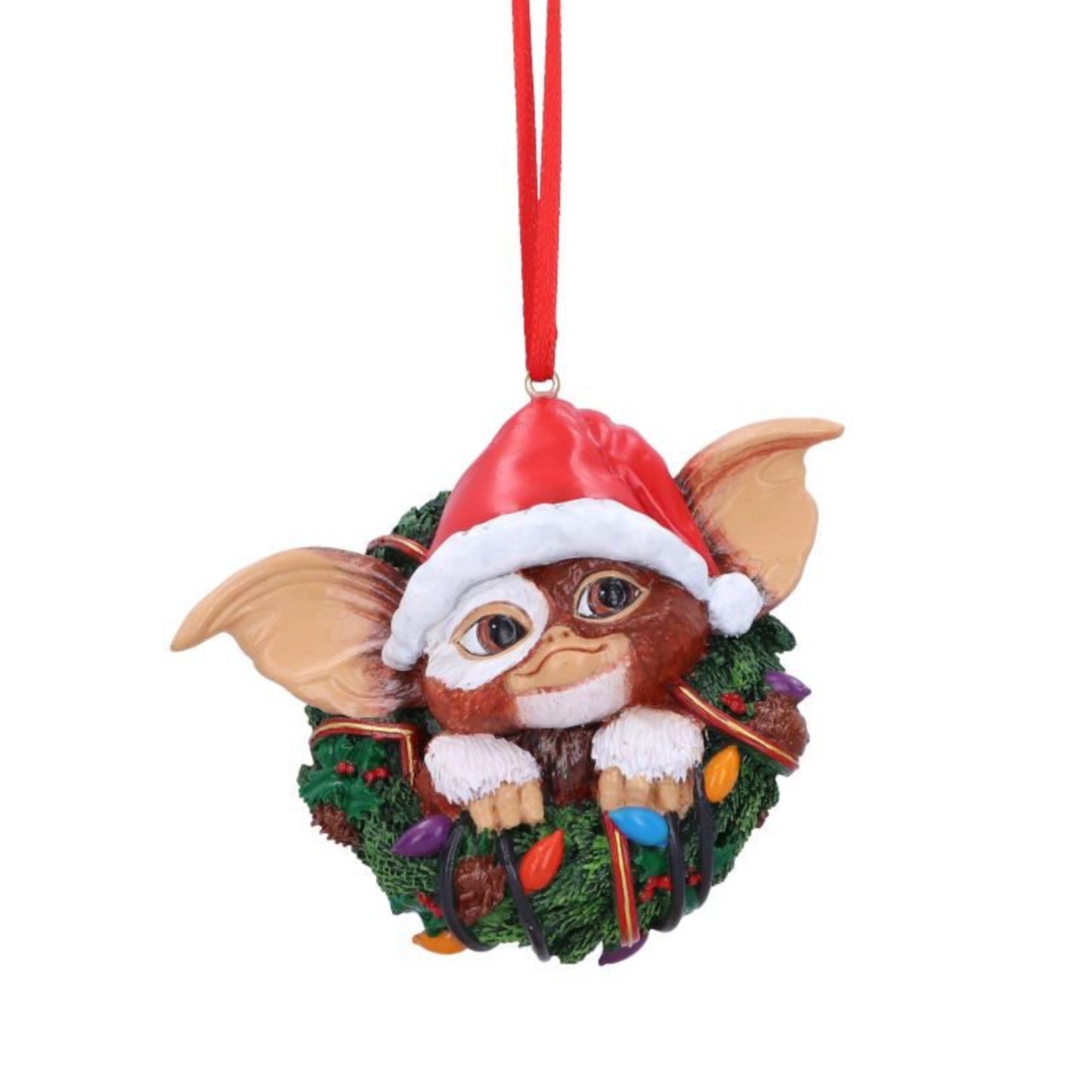 Gremlins Gizmo in Wreath Hanging Ornament 10cm
