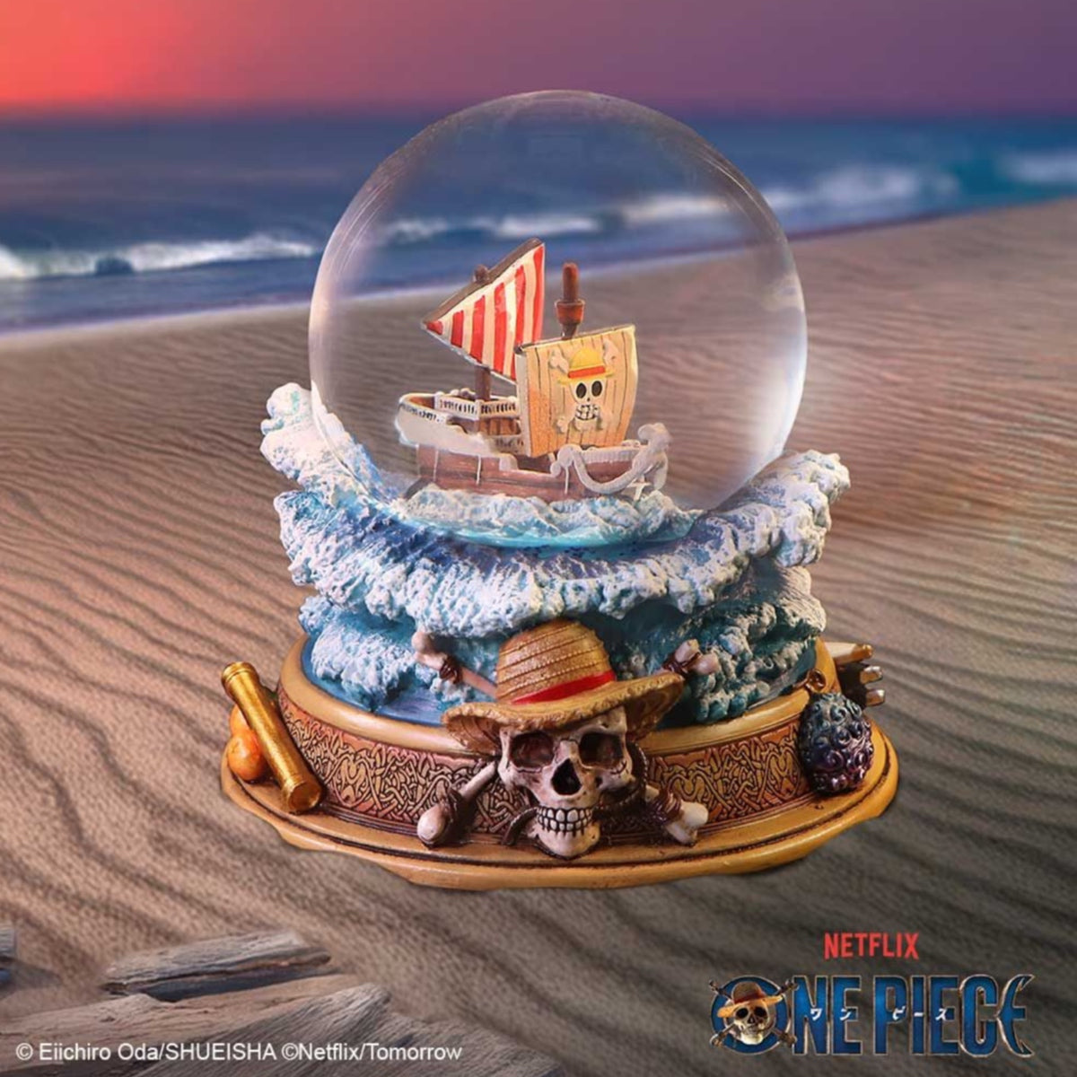 One Piece Going Merry Snow Globe