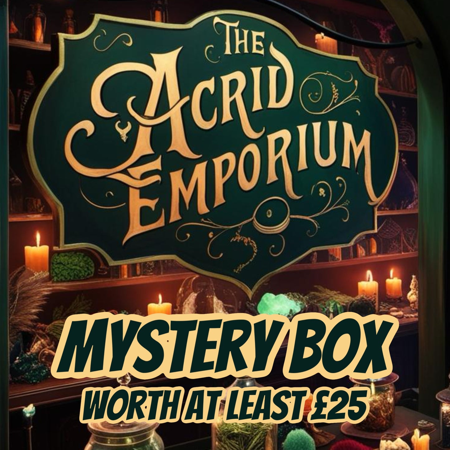 The Acrid Emporium Mystery Box- Gothic Decor Mystery Box