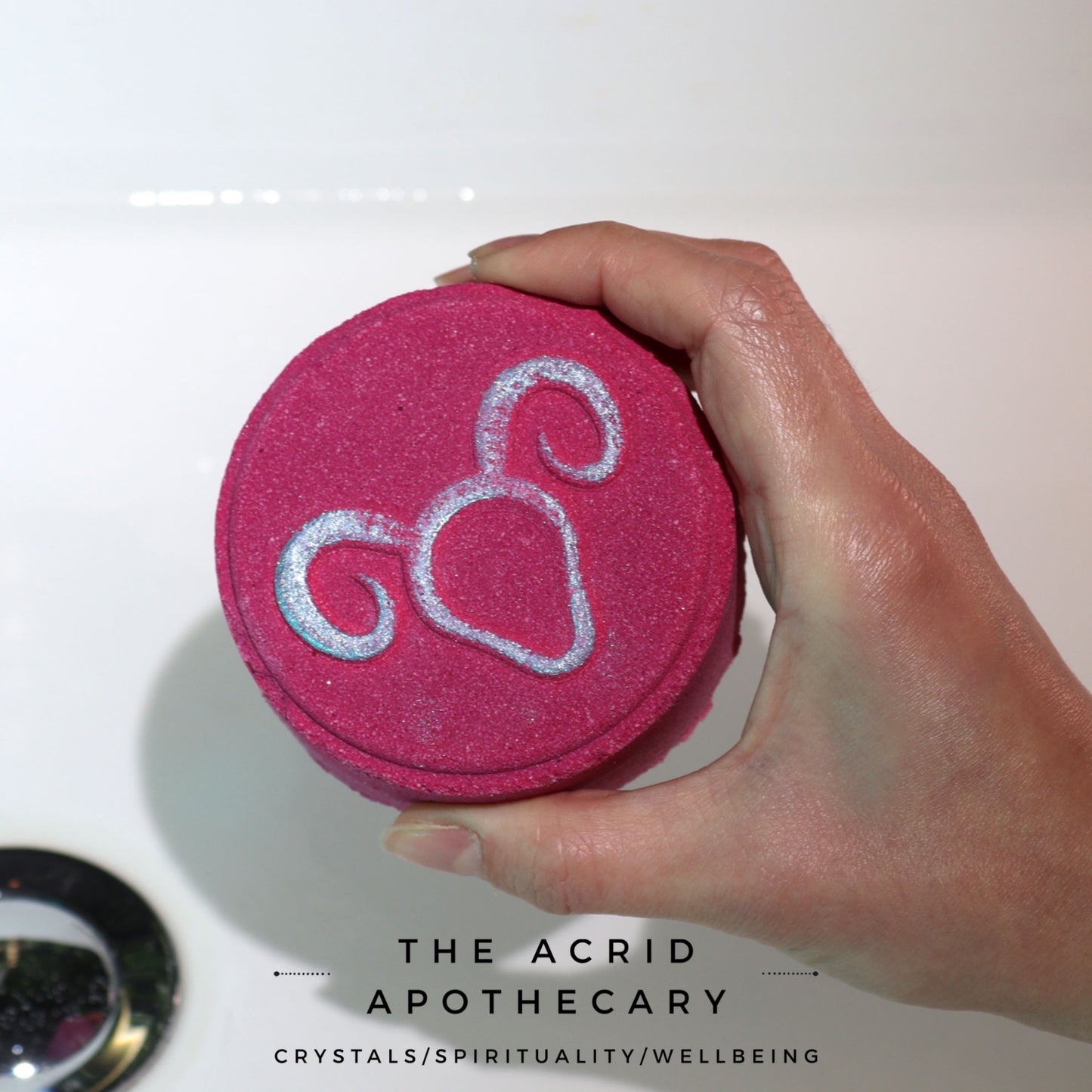 Set of Zodiac Bath Fizzers with Horoscope - Aries