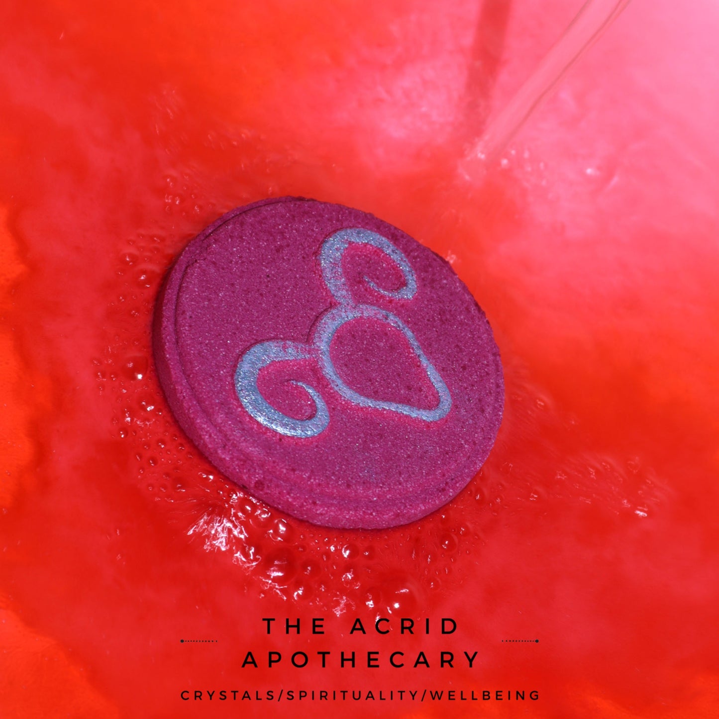Set of Zodiac Bath Fizzers with Horoscope - Aries