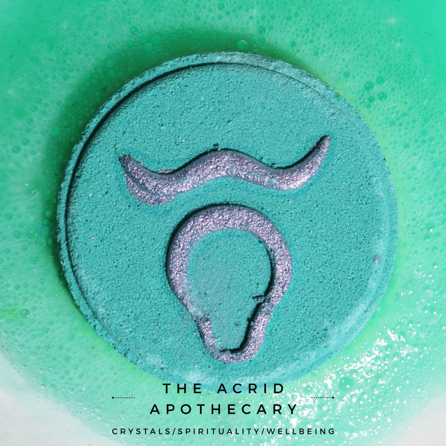 Set of Zodiac Bath Fizzers with Horoscope - Taurus