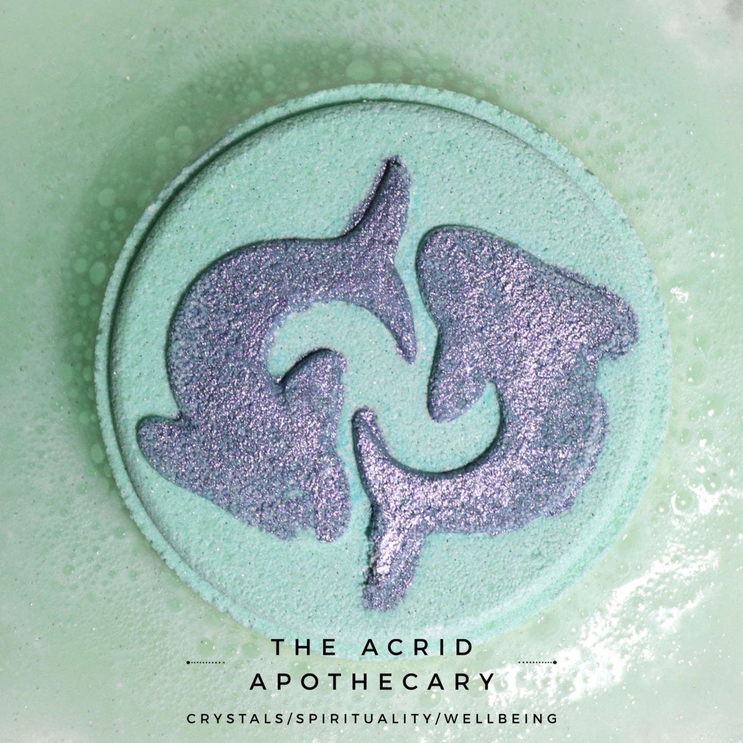 Set of Zodiac Bath Fizzers with Horoscope - Pisces