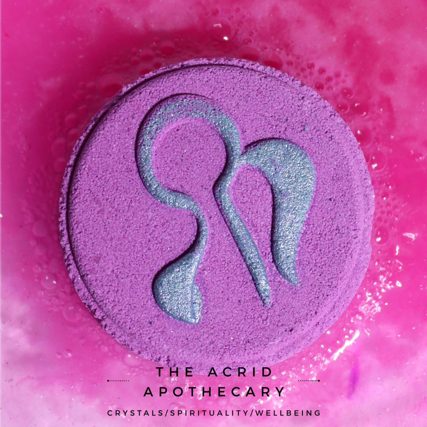 Set of Zodiac Bath Fizzers with Horoscope - Virgo
