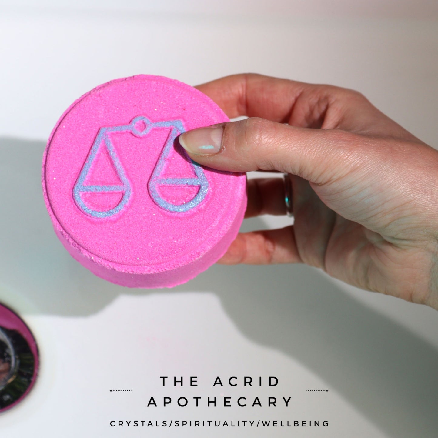 Set of Zodiac Bath Fizzers with Horoscope - Libra