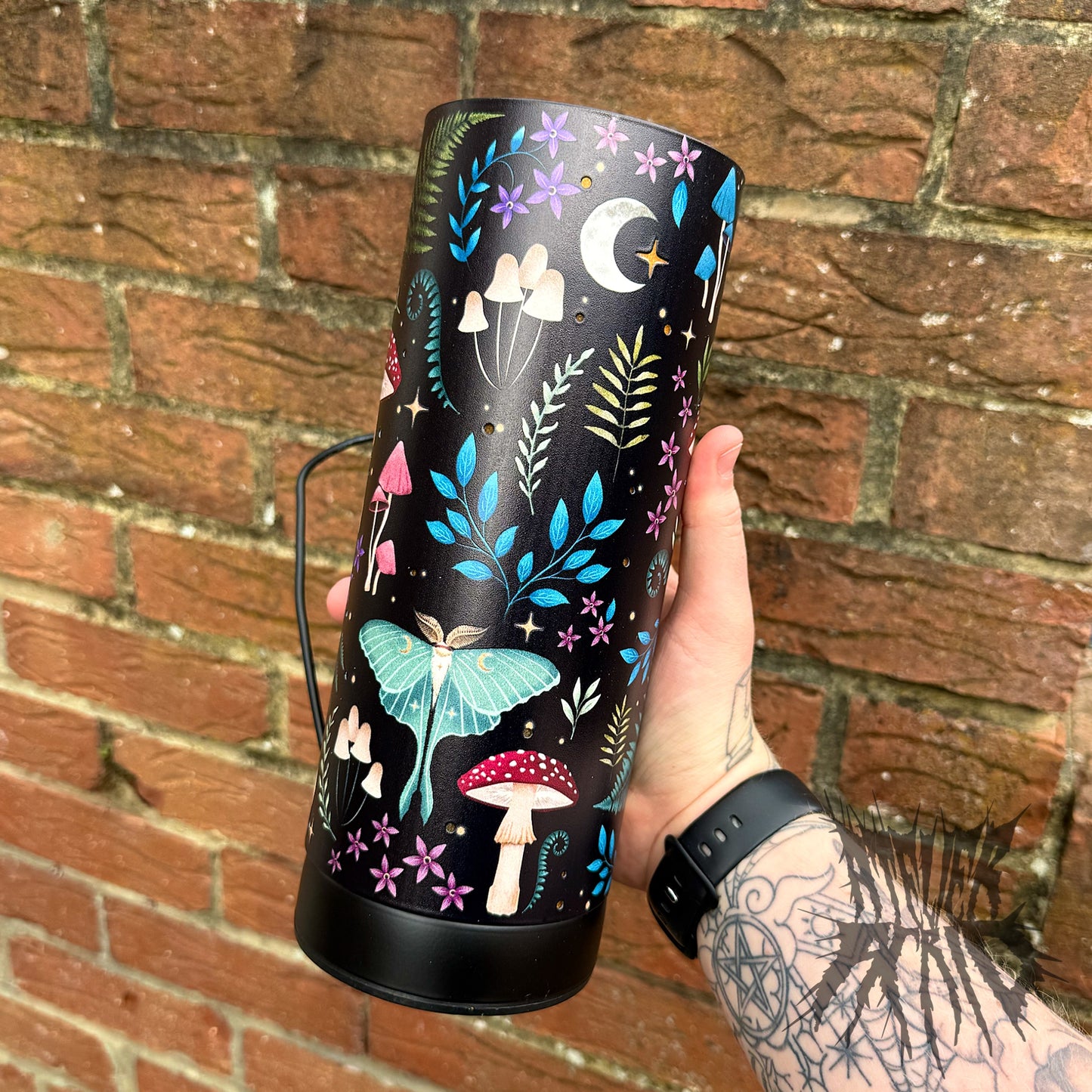 Dark Forest Print Electric Aroma Lamp