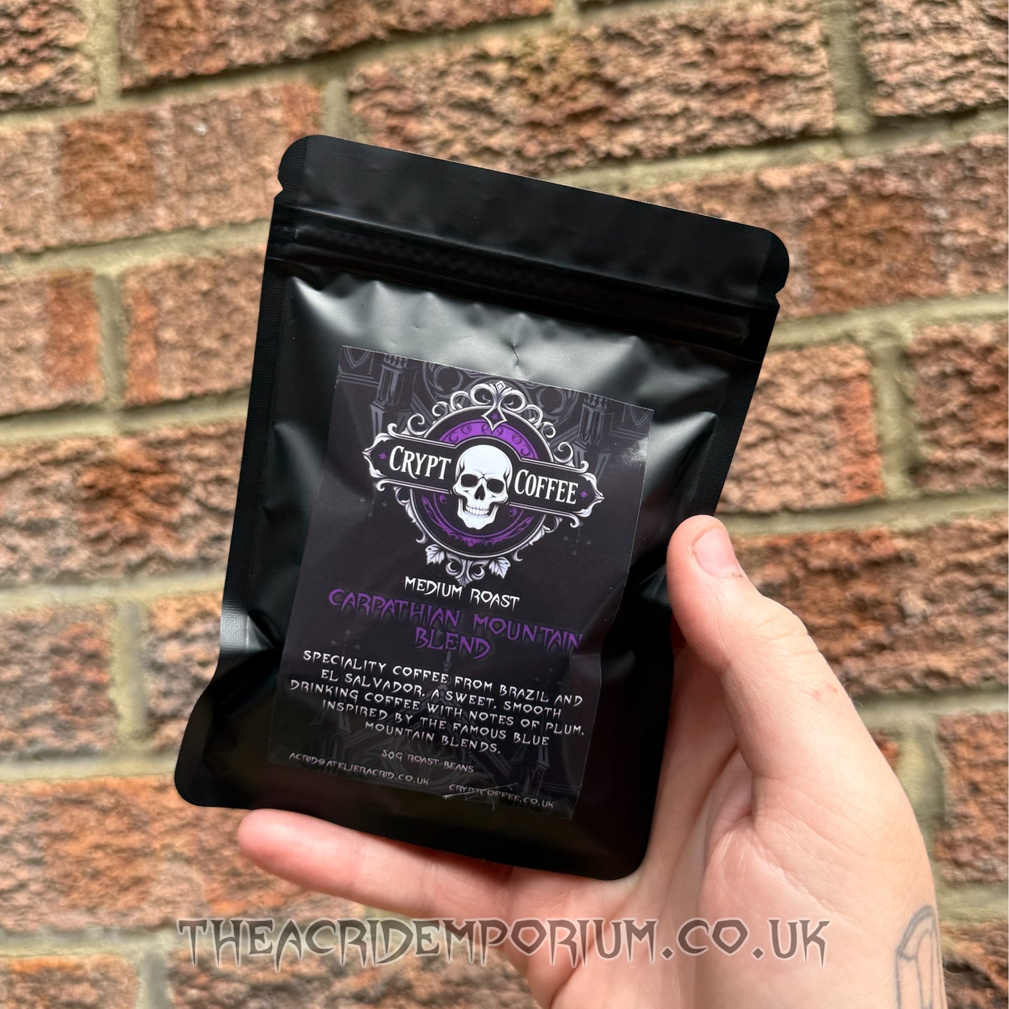 50g DELUXE SAMPLE Crypt Coffee - Carpathian Mountain Blend
