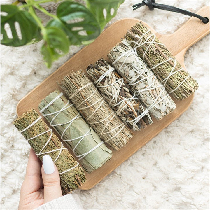 Luna Moth Sage Smudge Stick Variety Set
