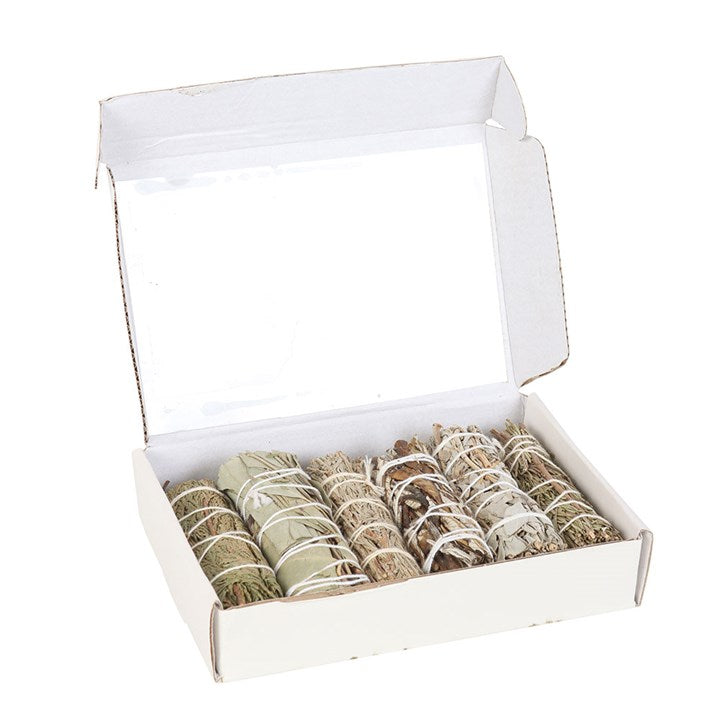 Luna Moth Sage Smudge Stick Variety Set