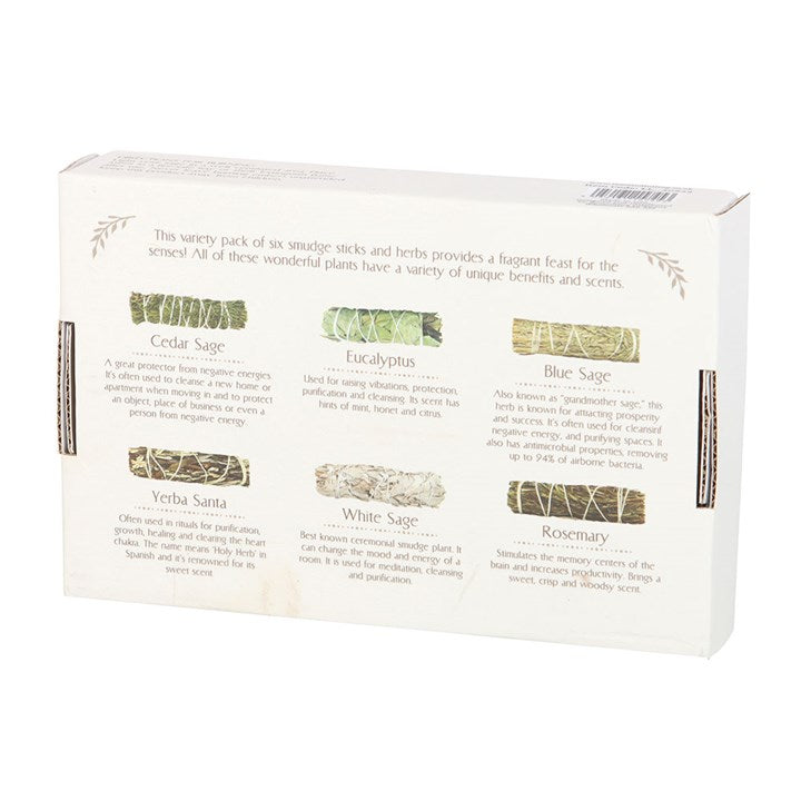 Luna Moth Sage Smudge Stick Variety Set
