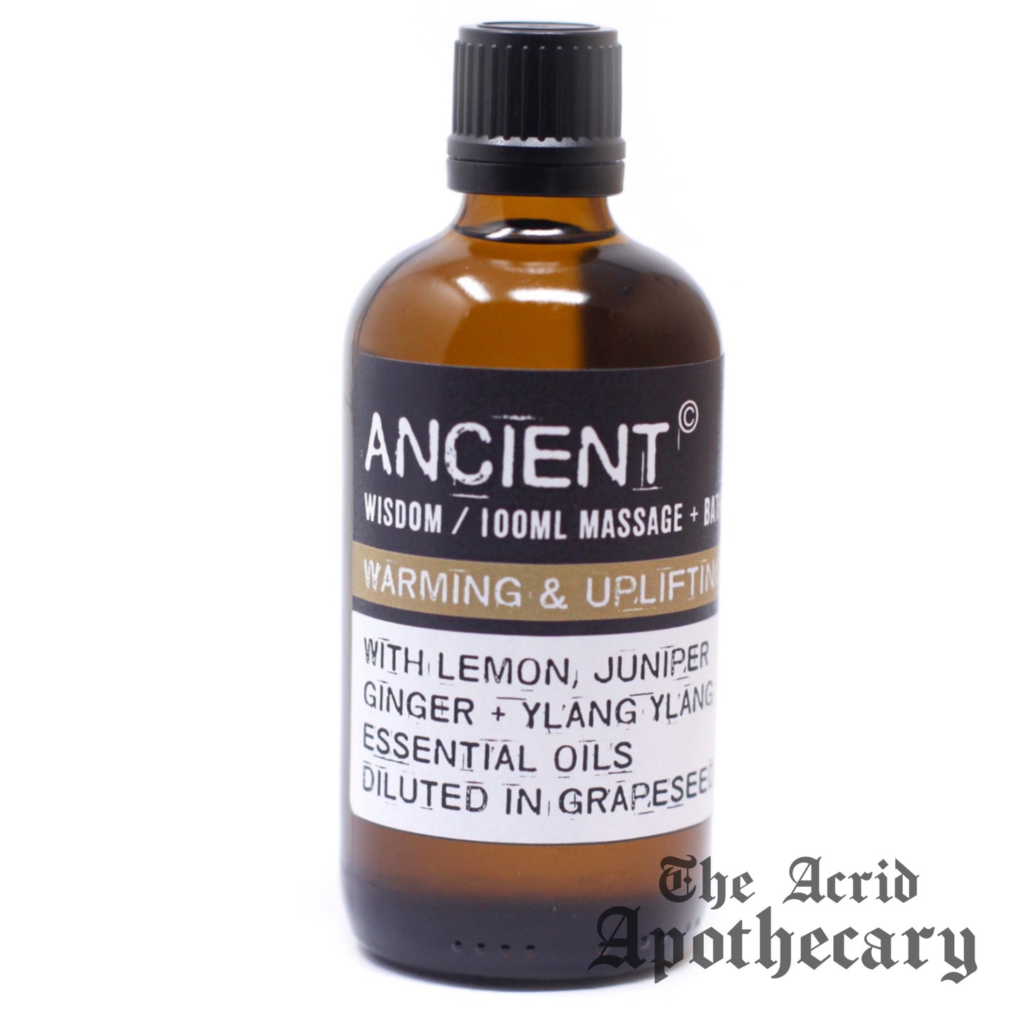 Warm & Uplifting Massage Oil - 100ml