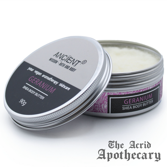 Aromatherapy Shea Body Butter 90g - Geranium