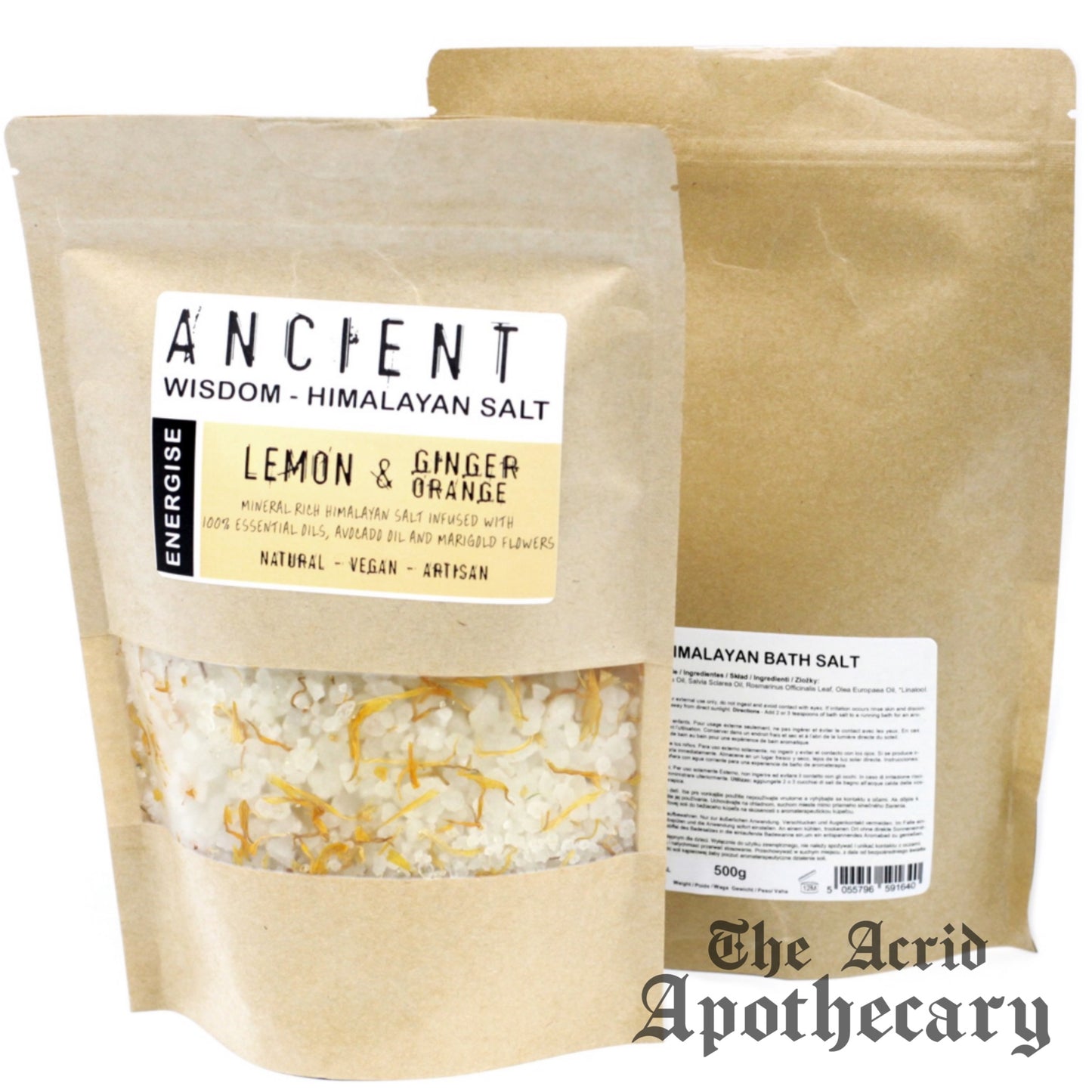Himalayan Bath Salt Blend 500g - Energise