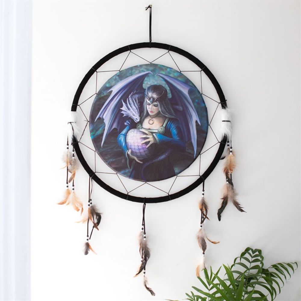 Siblings Dreamcatcher by Anne Stokes