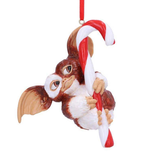 Gremlins Gizmo Candy Cane Hanging Ornament 11cm