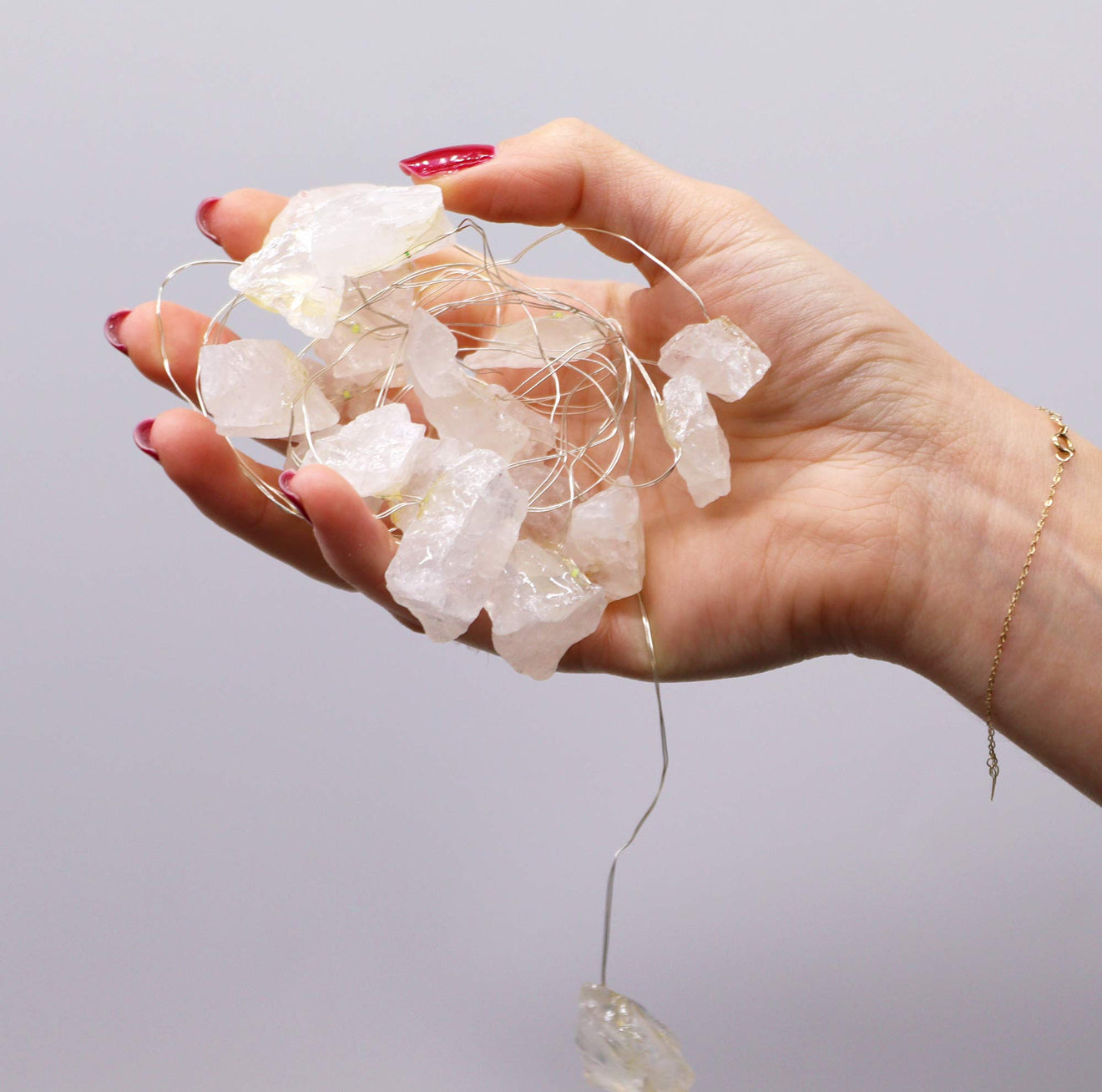 Gemstone Enchantment Lights - Rock Quartz