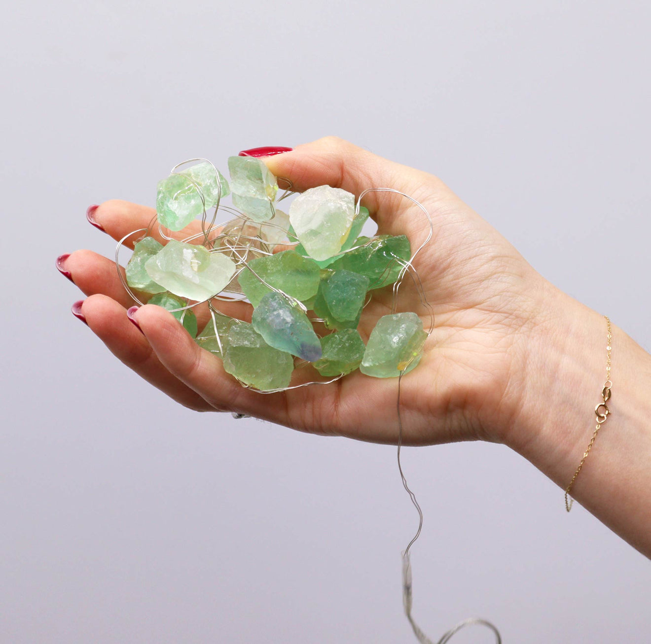 Gemstone Enchantment Lights - Crystal Jade