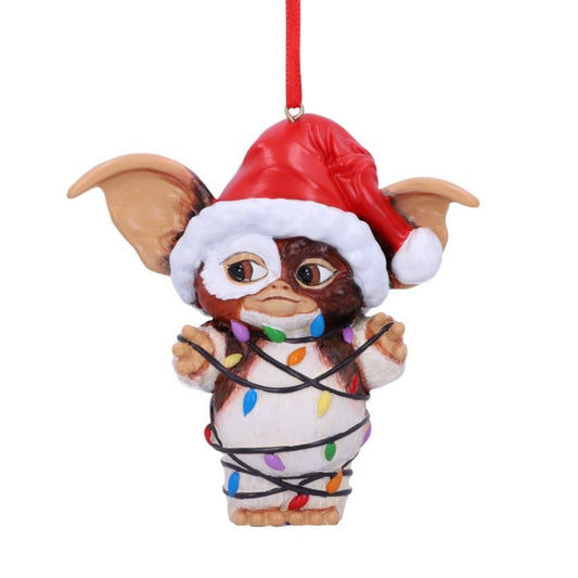 Gremlins Gizmo in Fairy Lights Hanging Ornament