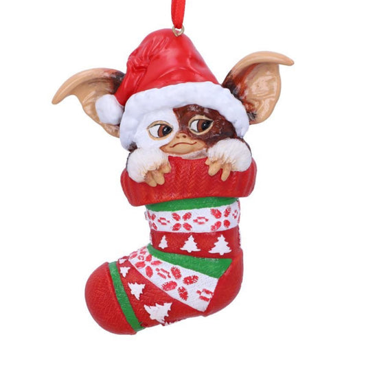 Gremlins Gizmo in Stocking Hanging Ornament 12cm