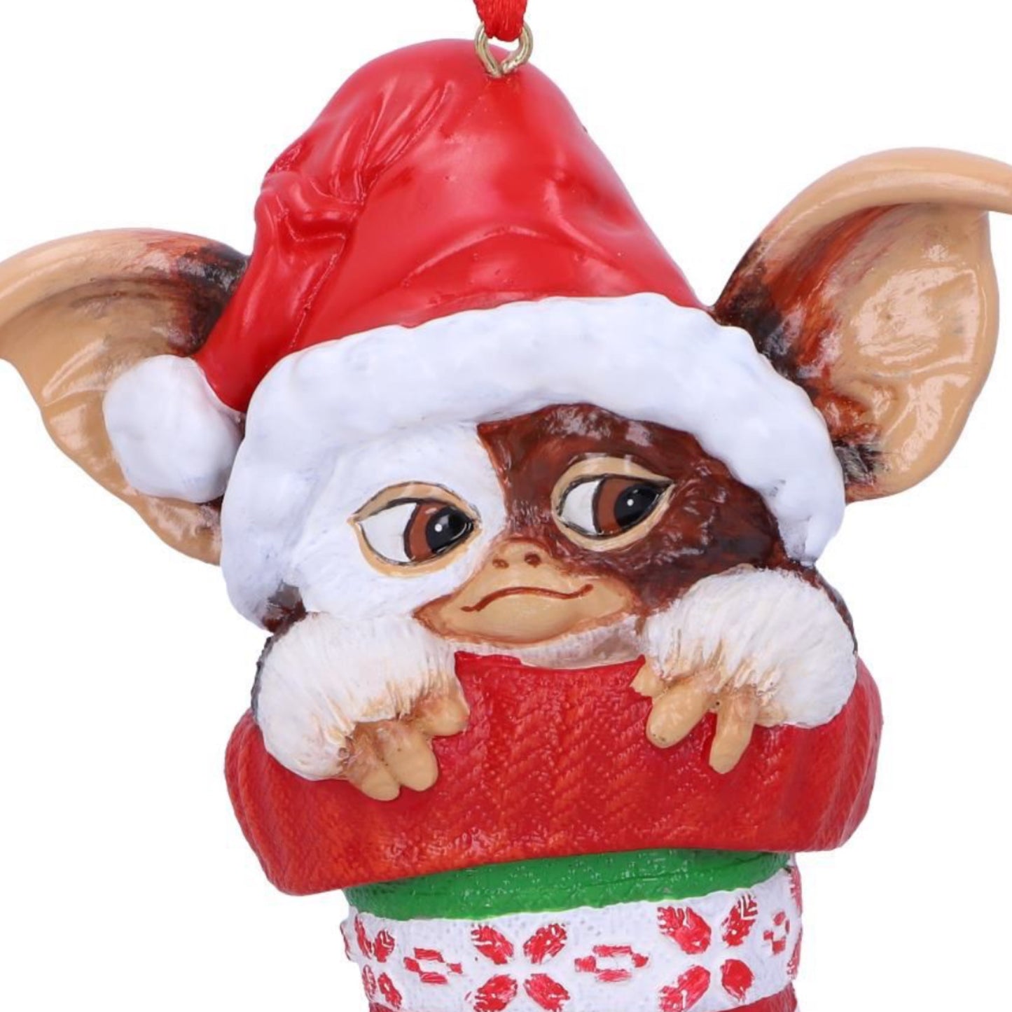 Gremlins Gizmo in Stocking Hanging Ornament 12cm