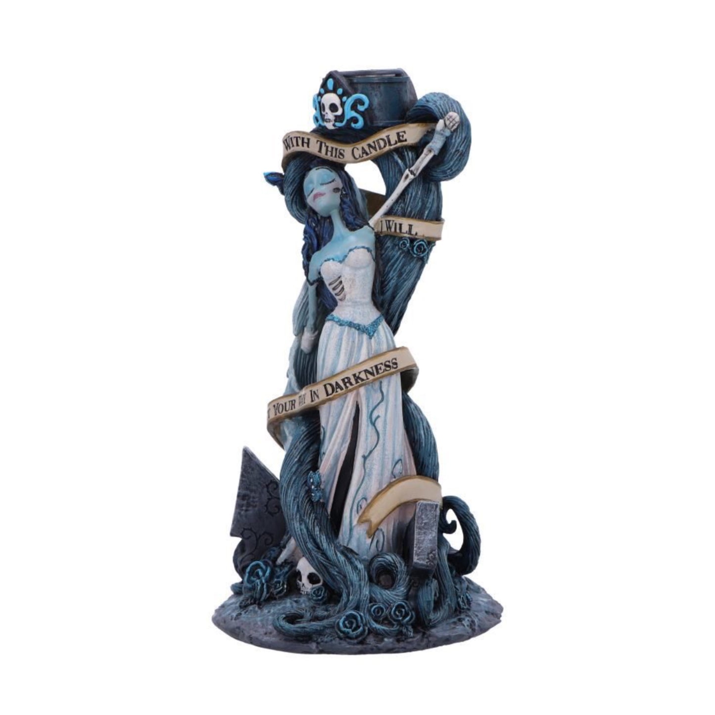 Corpse Bride With This Candle Vow Candle Holder