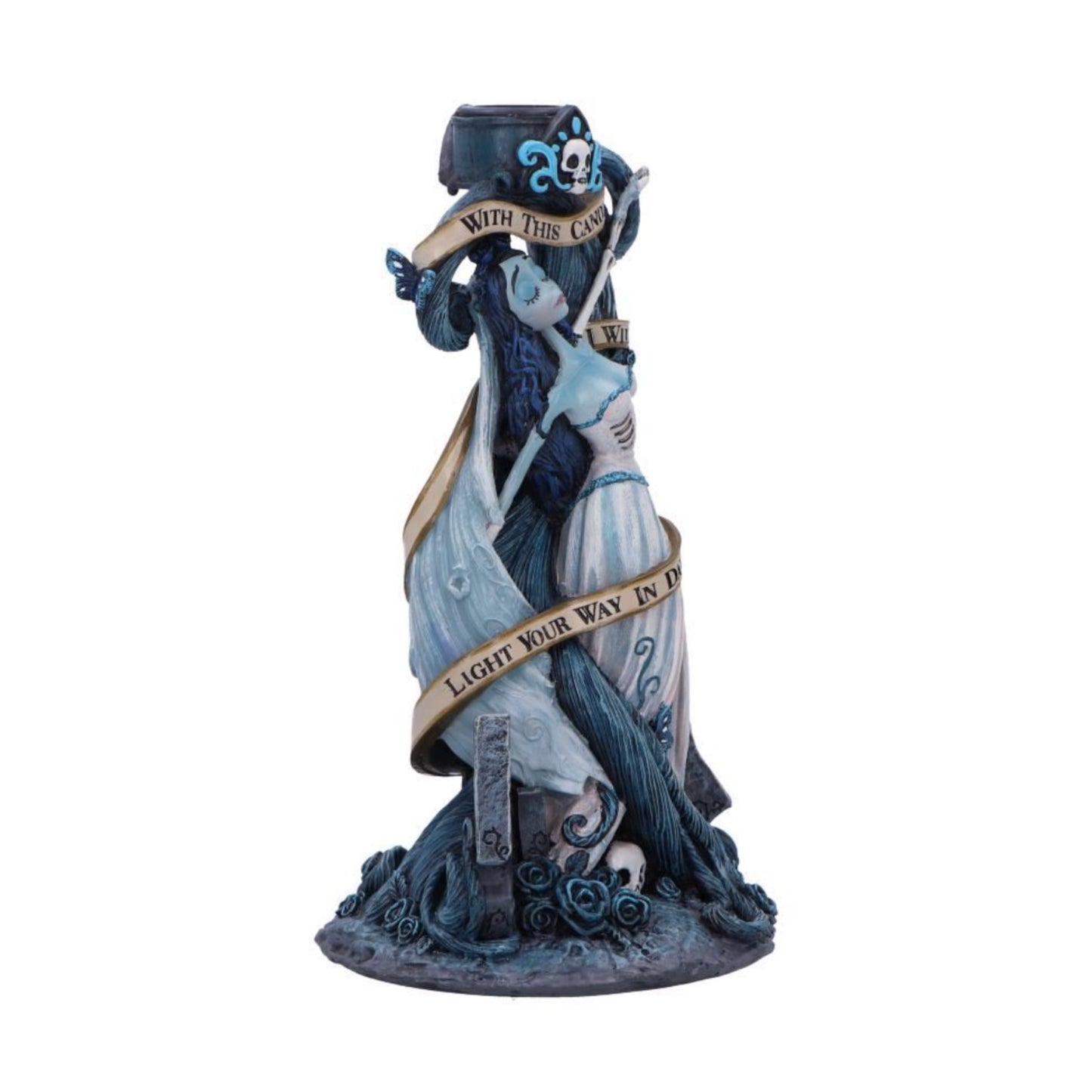 Corpse Bride With This Candle Vow Candle Holder