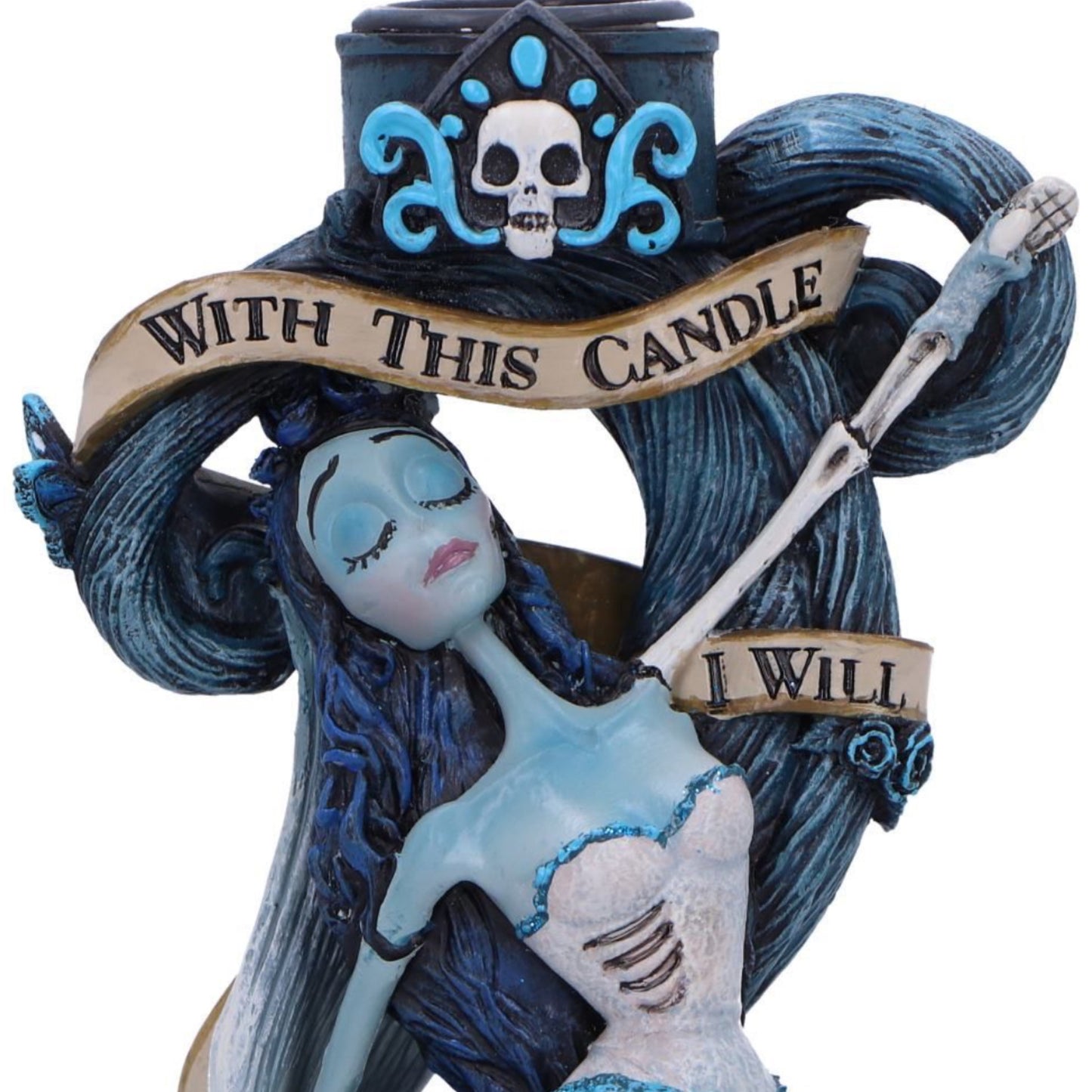 Corpse Bride With This Candle Vow Candle Holder