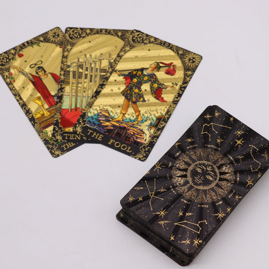 Gold Foil Tarot - Let the Magic Begin - Gift Box