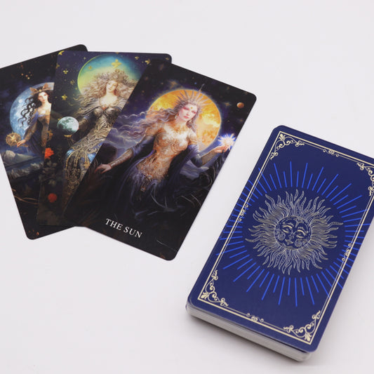 Goddess Arcana Tarot Cards with Guide Book