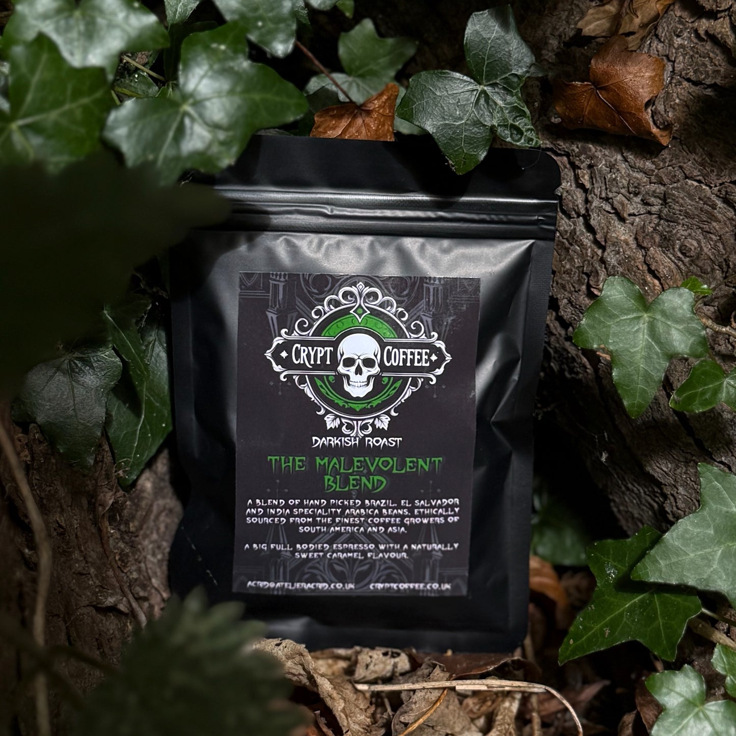 Crypt Coffee - The Malevolent Blend