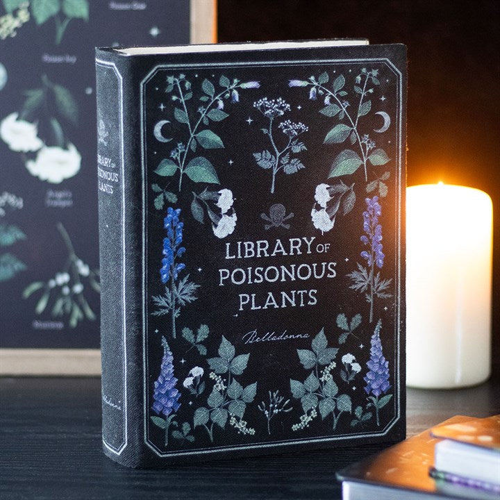 Poisonous Plants Book Shaped Storage Box