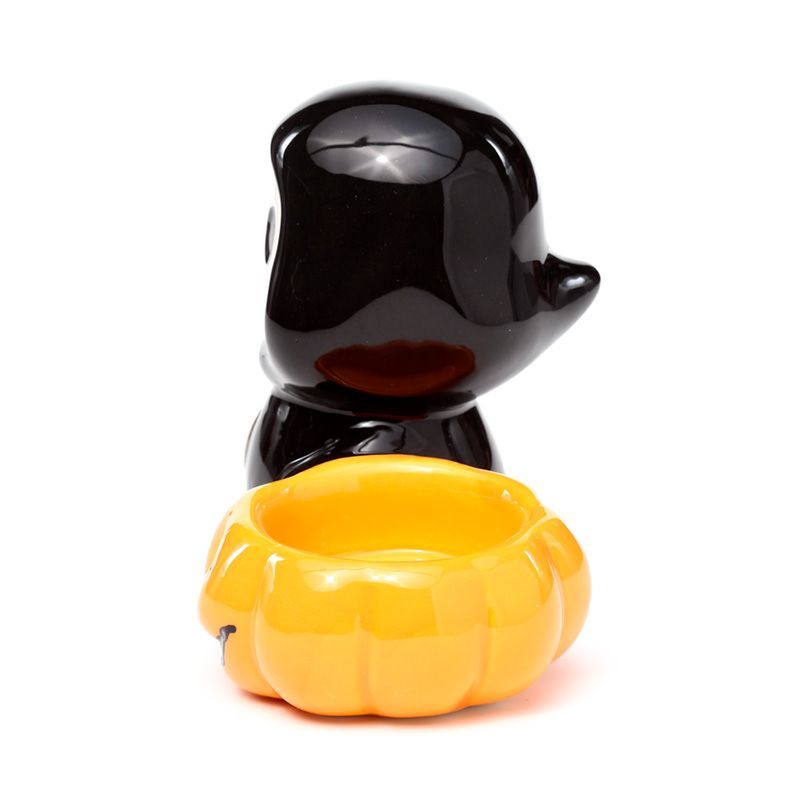 Ceramic Skull Boy Tea Light Candle Holder