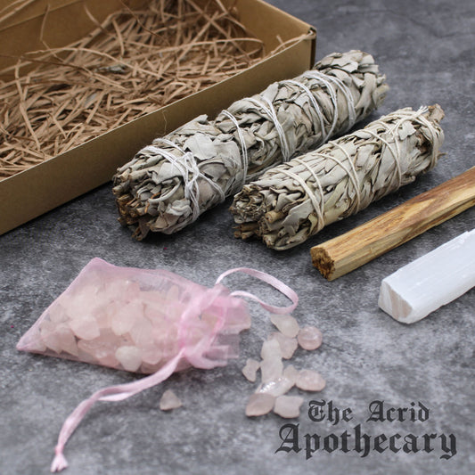 Energy Cleansing & Smudging Kit - Meditation