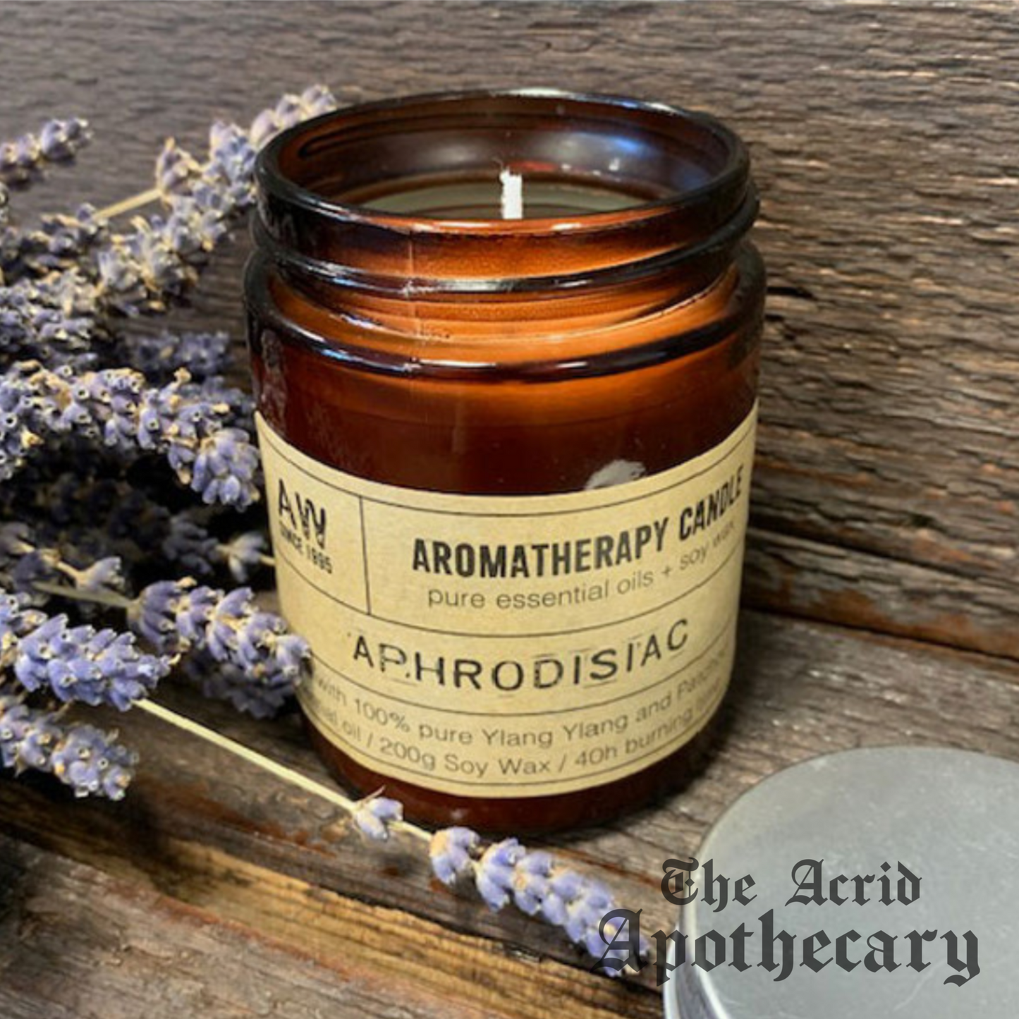 Aromatherapy Candle - Aphrodisiac Patchouli & Ylang Ylang