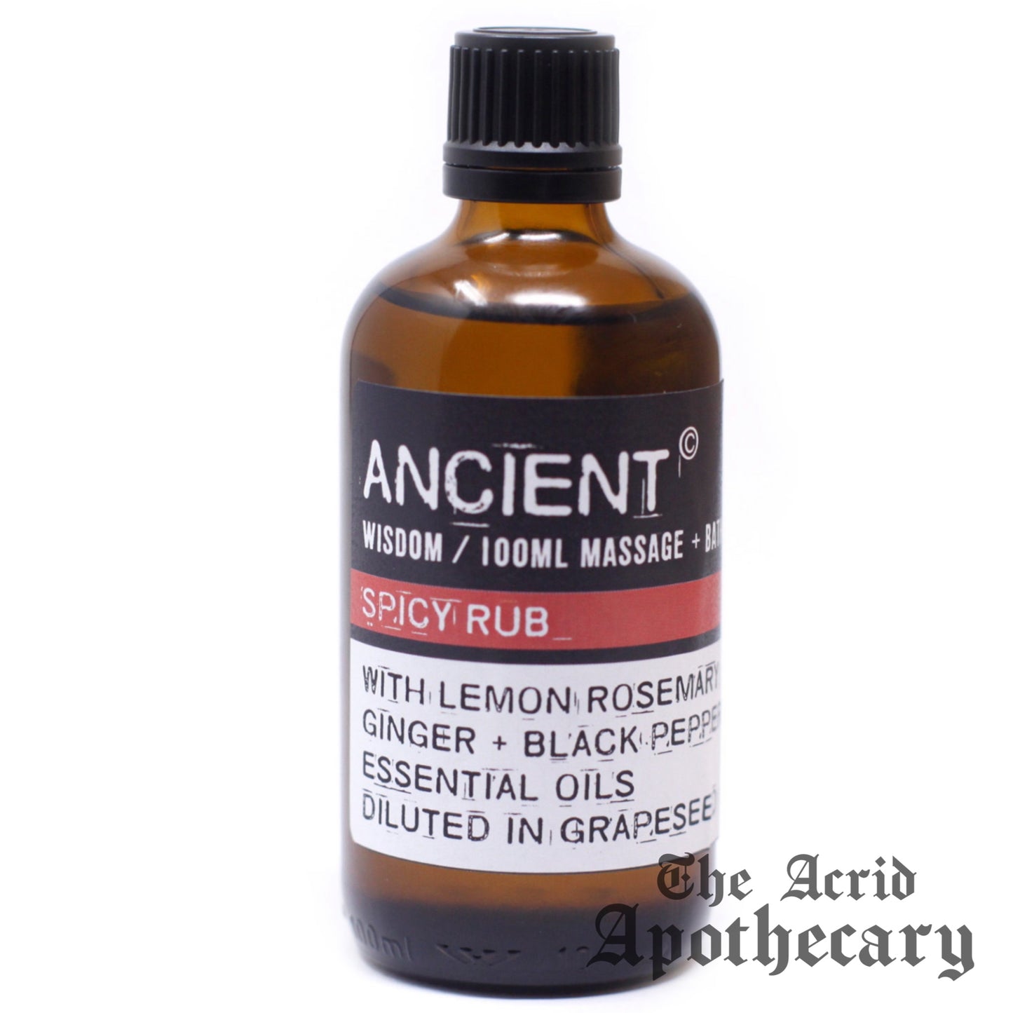 Spicy Rub Massage Oil - 100ml