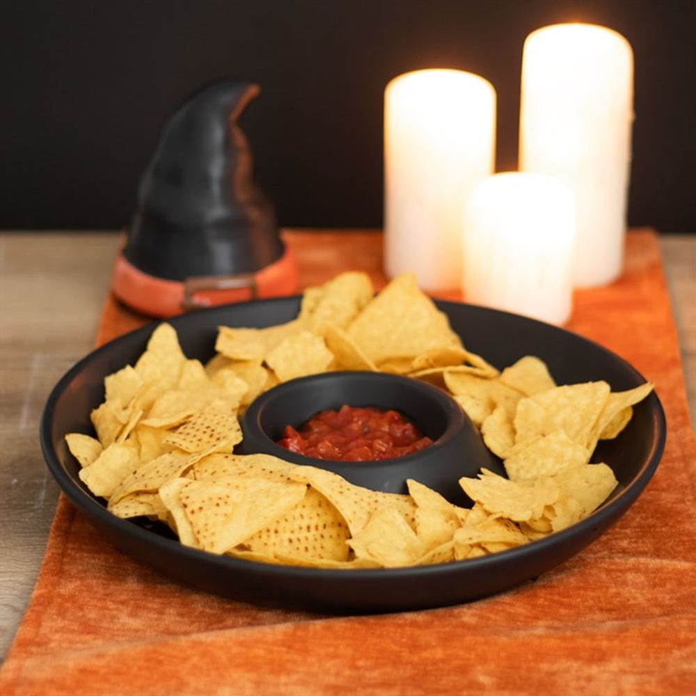 Witch Hat Chip & Dip Dish