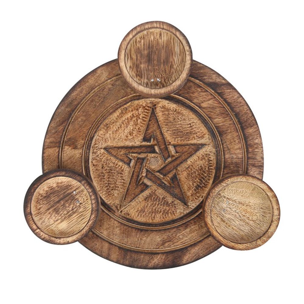 Pentagram Tea Light Candle Holder