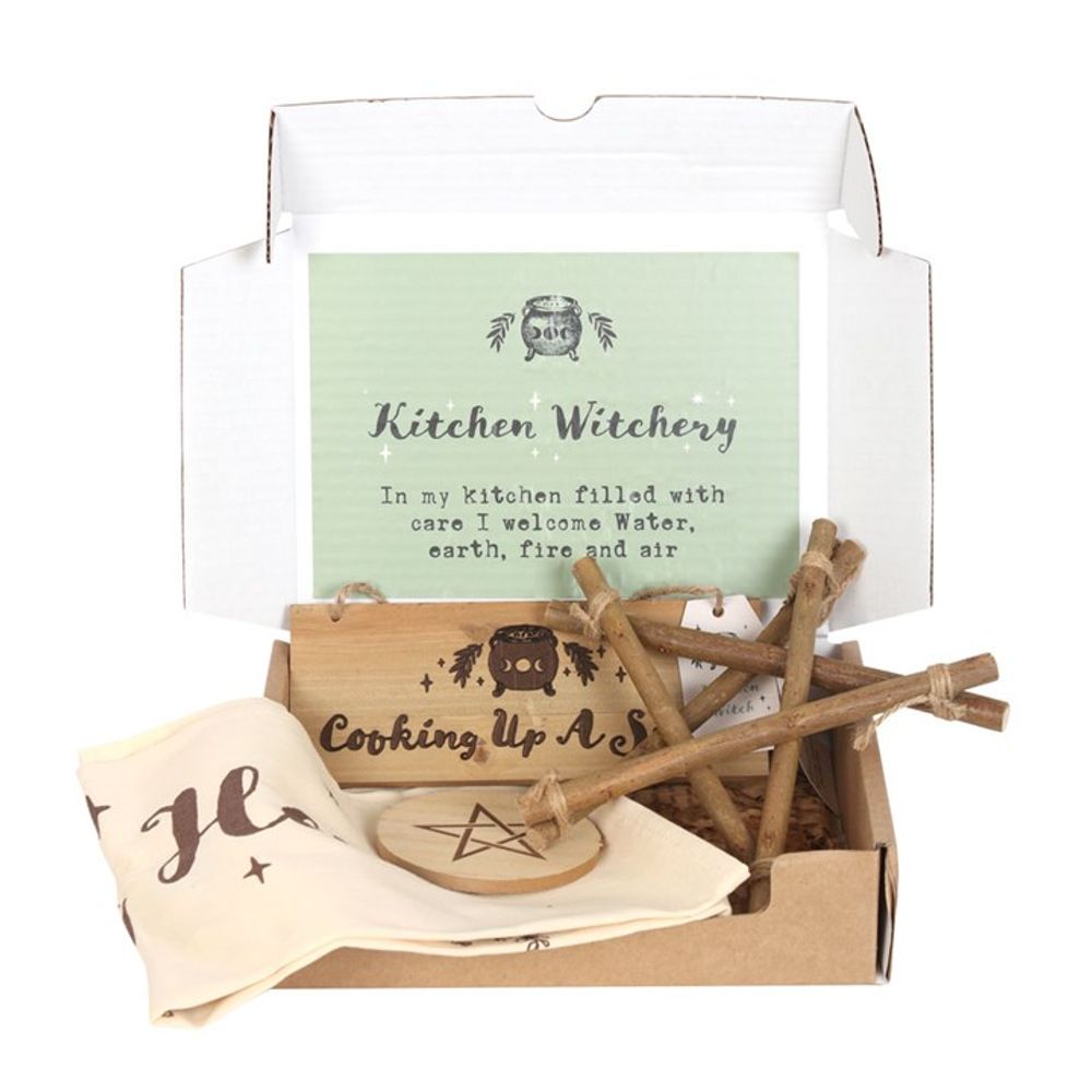 Kitchen Witch Gift Set