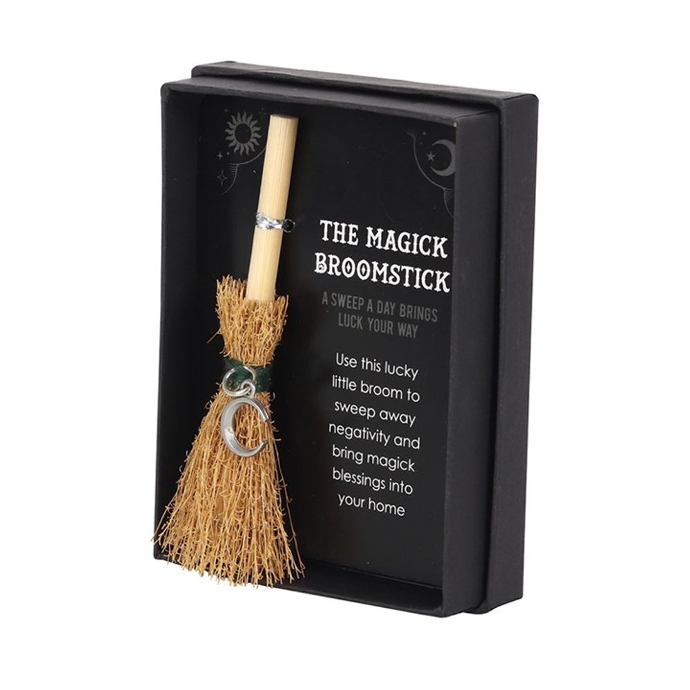 Crescent Moon Mini Magick Broomstick